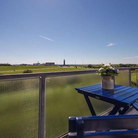 Deichknutt Himmel - Mit Hafen Und Meerblick Juist Exteriér fotografie