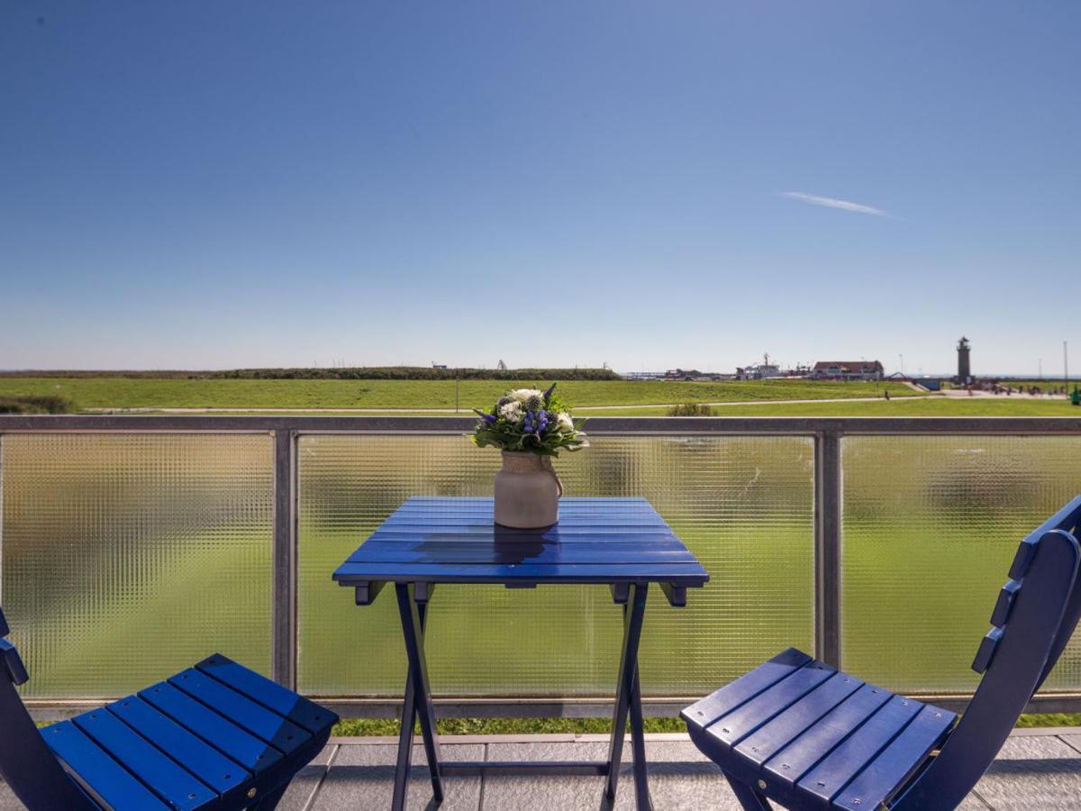 Deichknutt Himmel - Mit Hafen Und Meerblick Juist Exteriér fotografie